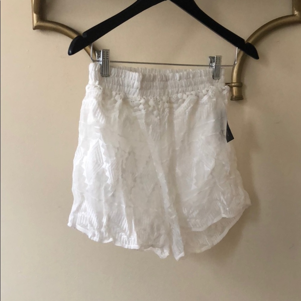 White shorts